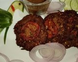 A picture of step 8 of A-1 Peshawri Beef chapli kabab.