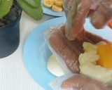 Foto langkah ke 3 dari resep Bola ubi isi buah.
