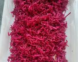 A picture of step 3 of Indian gooseberry beetroot mouthfreshner.
