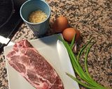 Foto del paso 1 de la receta: Arroz frito con cerdo