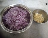 A picture of step 1 of Mexican Platter-Tangy Rajma Curry and Mexican Rice.