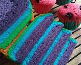 Foto langkah ke 5 dari resep Rainbow Cake.
