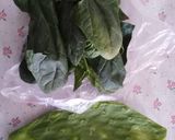 Foto del paso 1 de la receta: Tortillas con nopal y espinaca