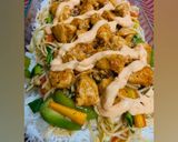 A picture of step 8 of Singaporean Rice! 🍚🍝.