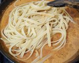 Foto del paso 5 de la receta: Fettuccine al Pomodoro para acompañar milanesa de res