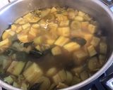 Une image de l'étape 8 de Soupe de brocolis courgettes poireau et pommes de terre aux épices.