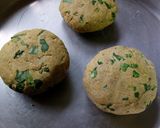 A picture of step 3 of Millet Flour Roti#flourchallenge.
