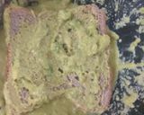 A picture of step 3 of Besan grill toast bread.
