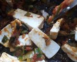 A picture of step 1 of Chilli Paneer.