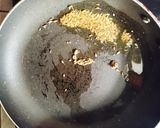 A picture of step 2 of French beans sabji.