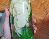 Hình bước làm 3 của món Detox táo chanh