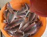 Foto del paso 2 de la receta Boquerones al limón con harina de garbanzo