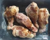 Foto langkah ke 1 dari resep Nasi gurih magic com extra ayam dan sayur.