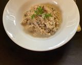 A picture of step 6 of Creamy Mushroom Rice.