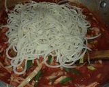 A picture of step 5 of Speghetti #Ramdanki tayari.