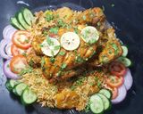 A picture of step 8 of Chatpati Chargha Biryani !.