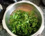 A picture of step 3 of Bathua Dal Tadka.