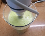 Foto del paso 2 de la receta: Sopa fría de melón con crujiente de jamón ibérico