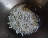 Foto langkah ke 2 dari resep Teri Medan Kacang Panjang Saus Tiram.