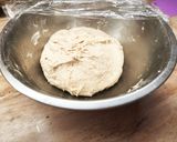 Lepinja (szerb lepénykenyér) recept fázis 2 fotója