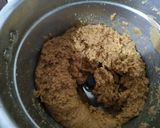 A picture of step 2 of No bake chocolate peanut butter bar.