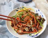 Foto langkah ke 14 dari resep Japchae Bihun goreng resep asli korea.