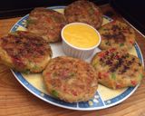 Foto del paso 6 de la receta: Hamburguesas de verduras sin huevo