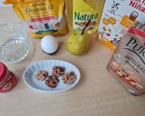 Foto del paso 1 de la receta: Mug cake integral de pera y nueces 🌾 🍐