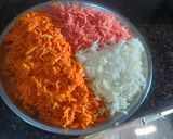 कच्ची हल्दी, अदरक, हरी मिर्च,मूली, गाजर का मिक्स इंस्टेंट अचार रेसिपी चरण 4 फोटो