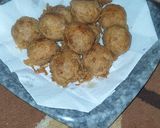 A picture of step 7 of Yam Balls.