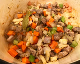 A picture of step 3 of Simple Cabbage & Bean Soup with Pork.