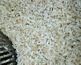 A picture of step 1 of Chinese Fried Rice.