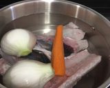 A picture of step 1 of Marmitako.
