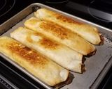 A picture of step 7 of Crispy Bean Burritos.
