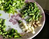 A picture of step 1 of Spinach Hara Bhara Kabab.