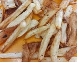 A picture of step 3 of Airfyer chips.