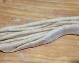 A picture of step 6 of Lachha Paratha.