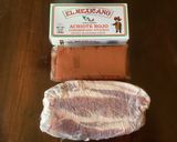 A picture of step 1 of California Farm Achiote Pork Steak.