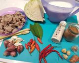 Foto langkah ke 1 dari resep Tongseng sapi ala remboelan resto.