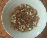 Foto del paso 2 de la receta: Espaguetis con queso fresco, tomate y albahaca