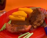 Foto del paso 11 de la receta: Mi carré de cerdo con salsa agridulce de granadina