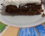 Foto del paso 7 de la receta: Para la hora del postre: brownie de chocolate con dulce de leche y crema