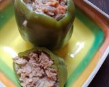 Foto del paso 5 de la receta: Pimientos verdes rellenos 🫑con carne de cerdo 🐷