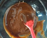 A picture of step 2 of Oats jaggery cake.
