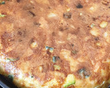 Foto del paso 4 de la receta: Tortilla de papas, calabacín y salmón