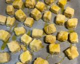 Foto langkah ke 6 dari resep Popcorn Tahu Oven (Tepung Almond).