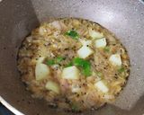 A picture of step 3 of Lemon Rice 😍.