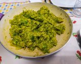 Foto do passo 2 de Iscas de porco com esmagada de batata doce e brócolos e salada de beterraba