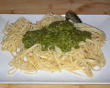 Foto del paso 4 de la receta: Tallarines al pesto (Sin sal)