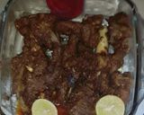 A picture of step 5 of Mutton ghee roast.